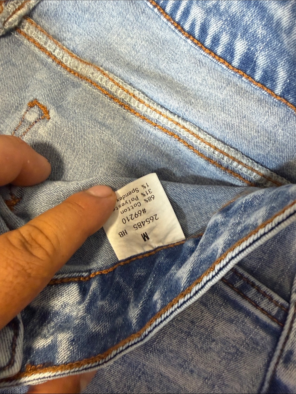 Embroidered Light Blue Wide-Leg Women's Jeans by - Picture 3 of 6